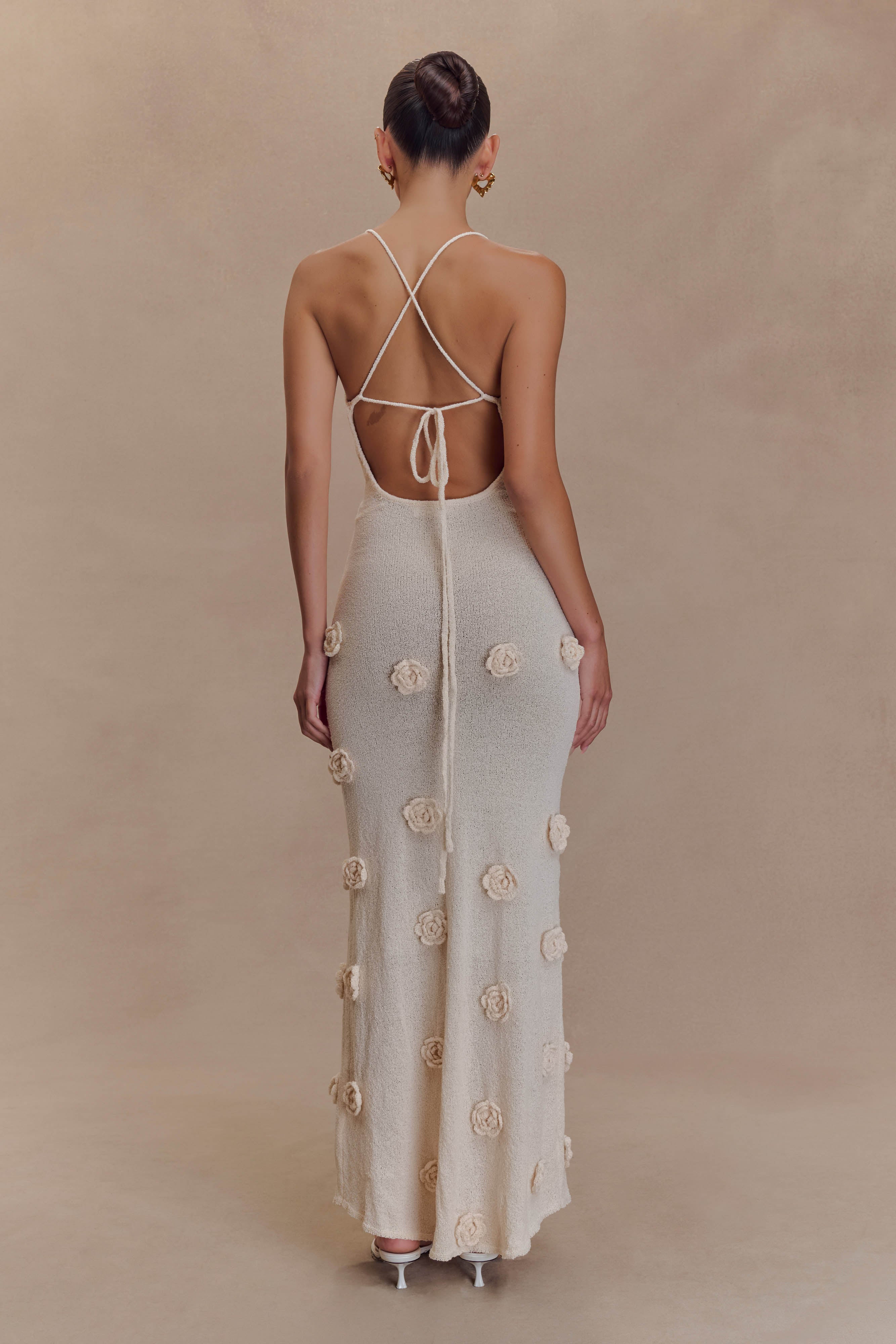 Suki Floral Knit Maxi