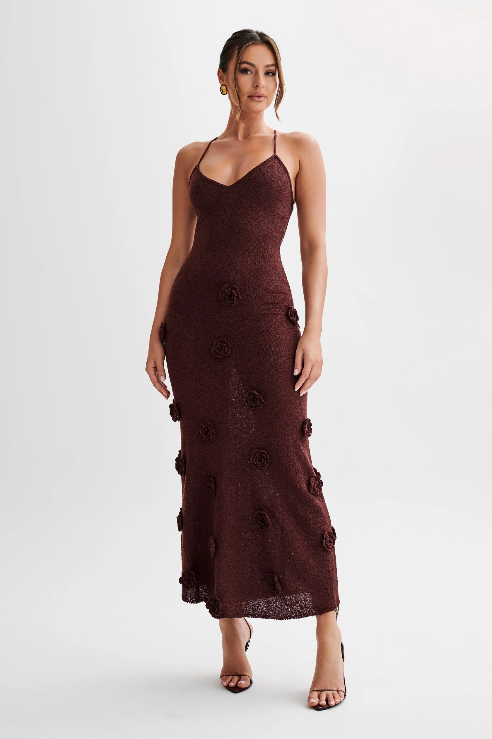 Suki Floral Knit Maxi