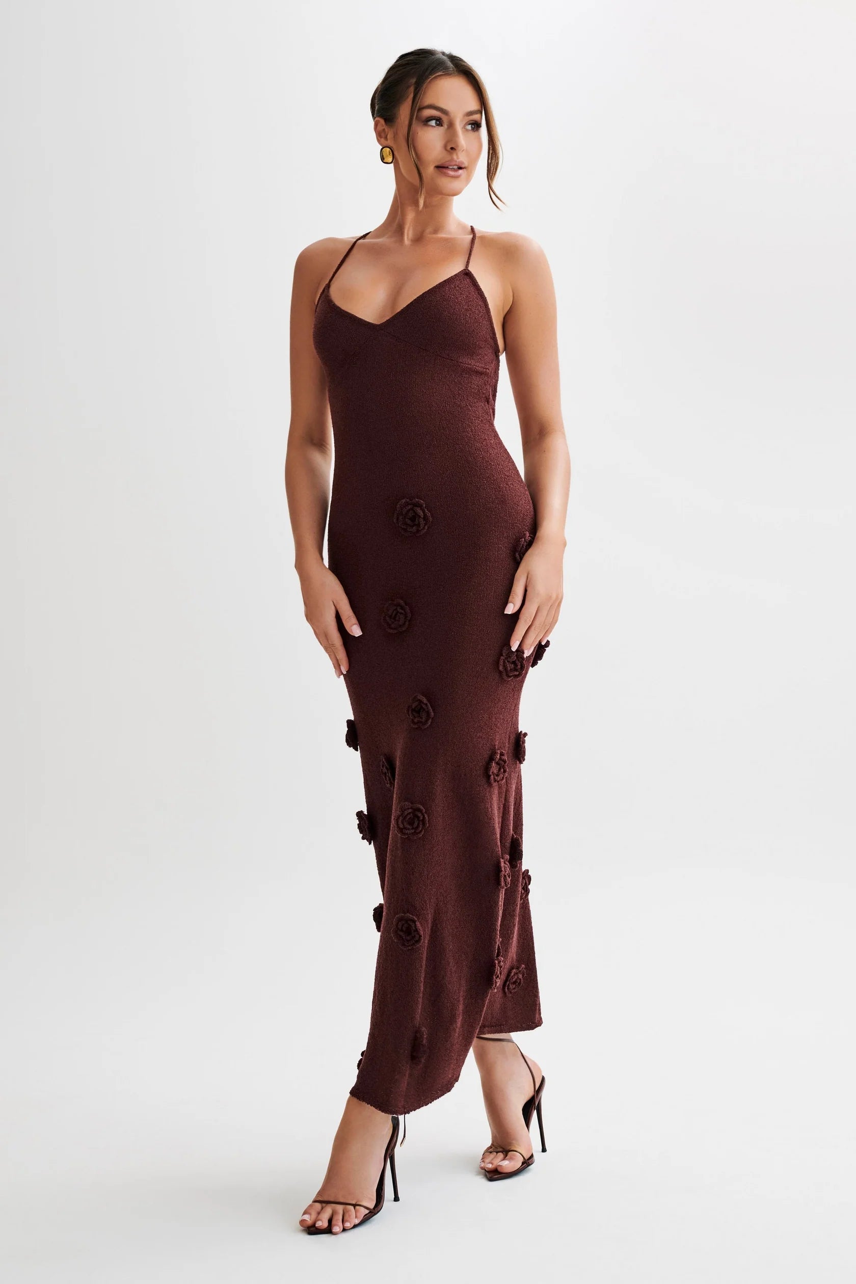 Suki Floral Knit Maxi