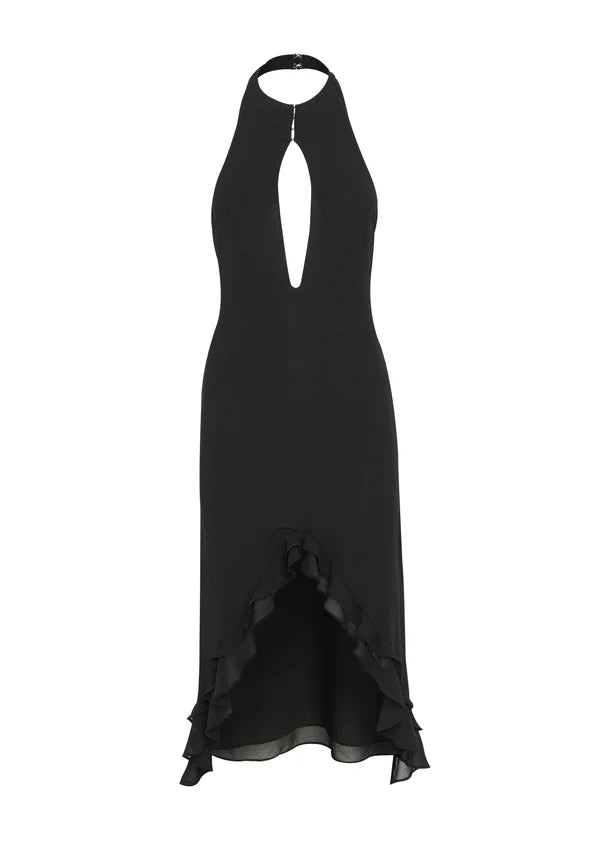 Cora Midi Dress Black
