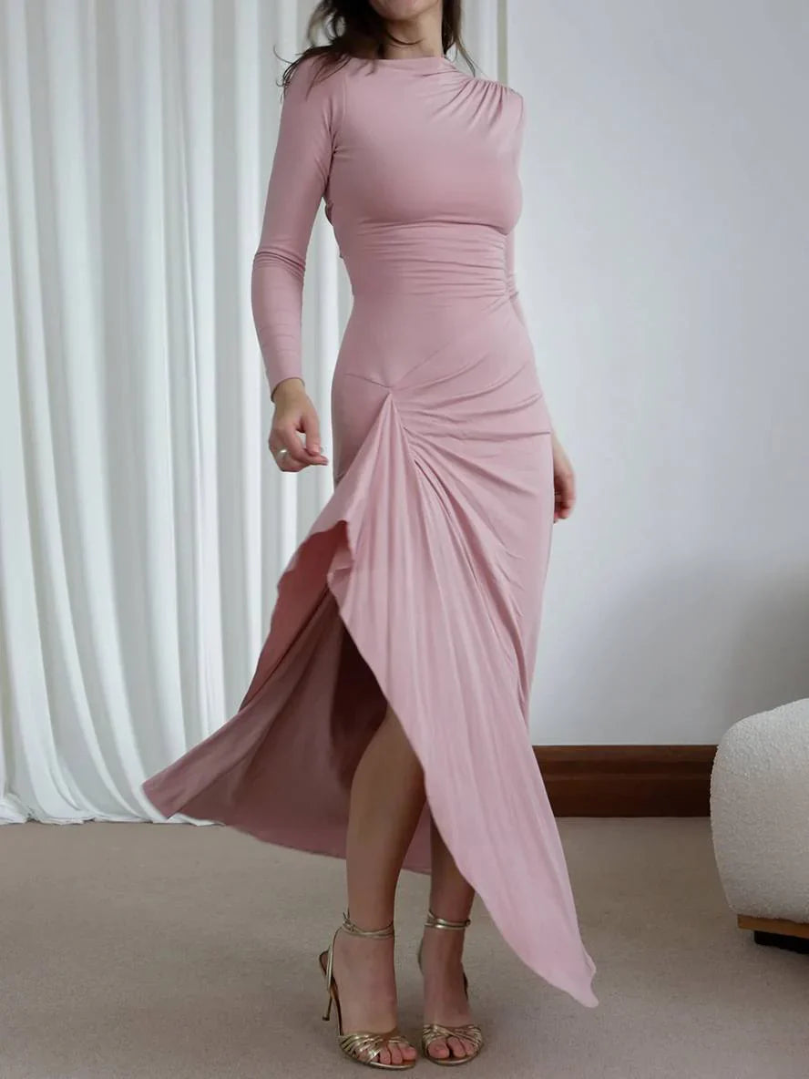 Nezo™ | Elegant dress with side slit