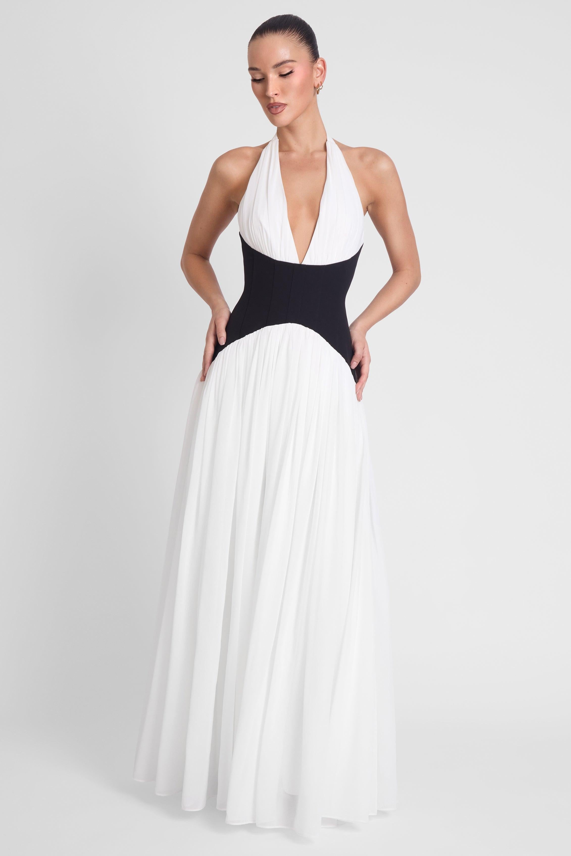 Harlowe Corset Maxi Dress