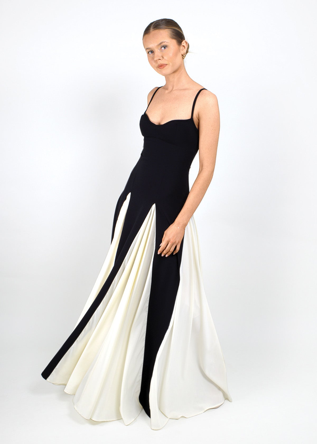 Celestia Satin Maxi