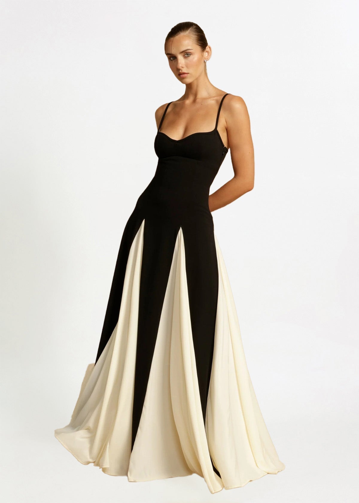 Celestia Satin Maxi