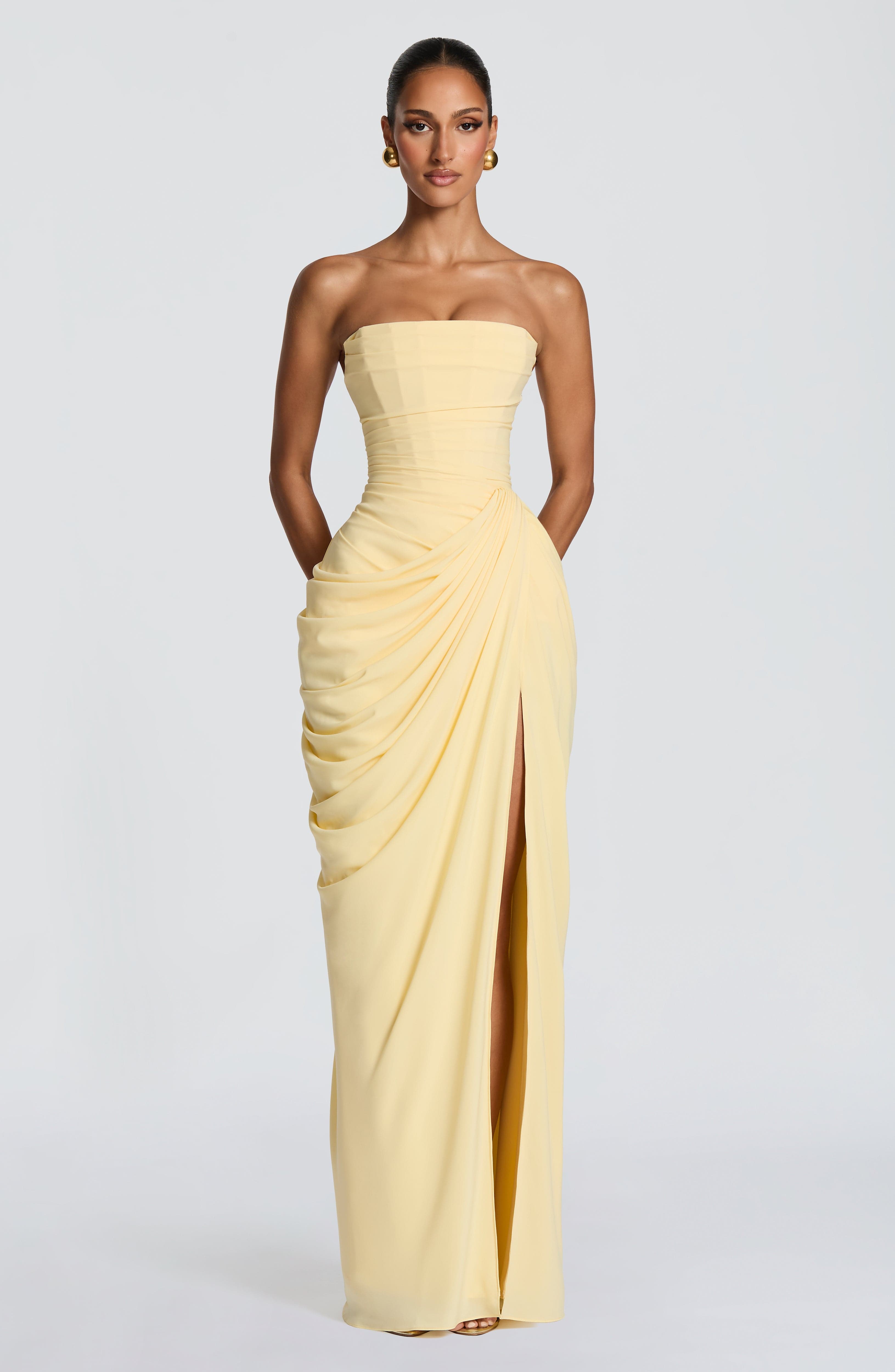 Cyra Draped Maxi