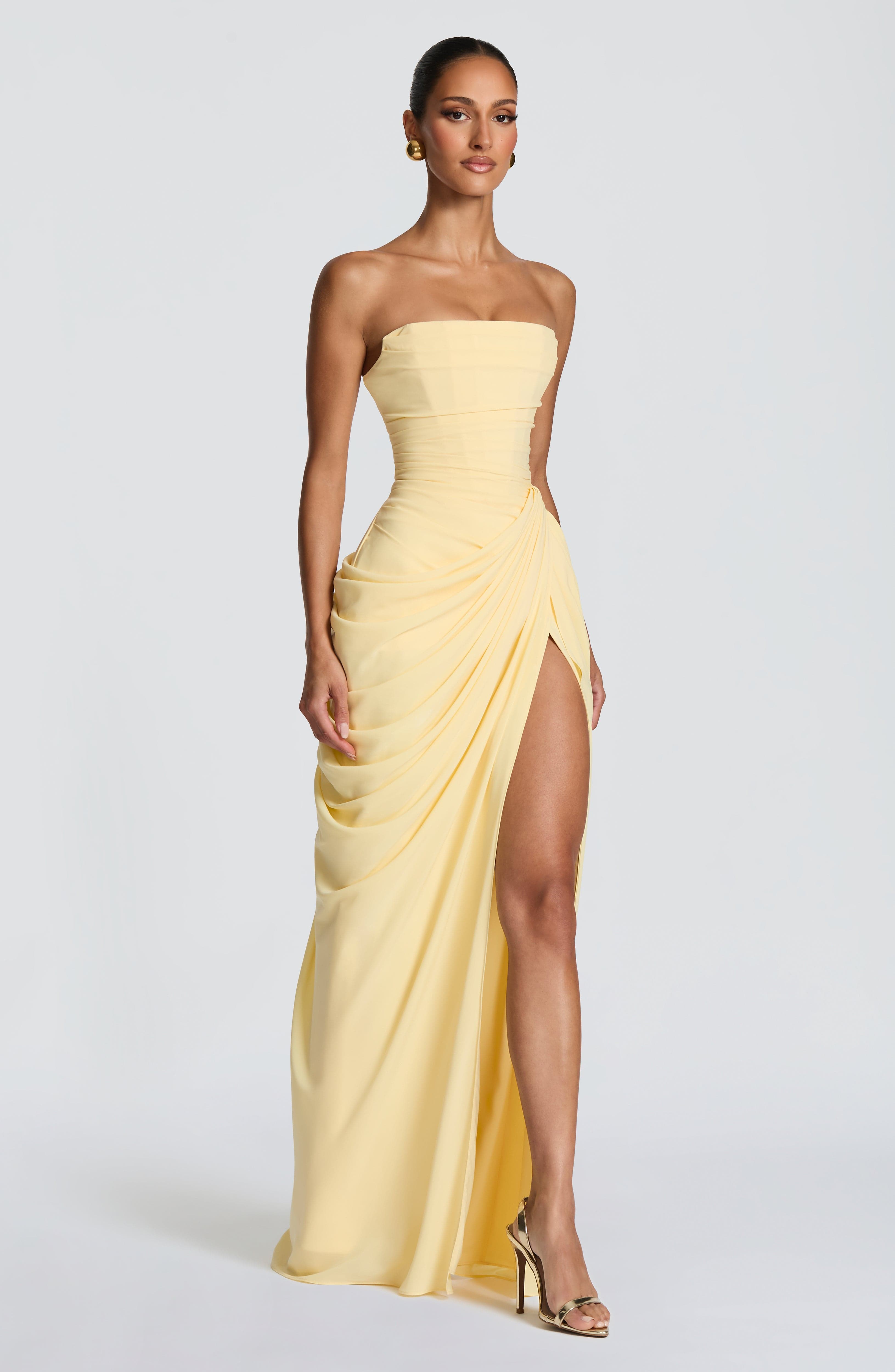 Cyra Draped Maxi