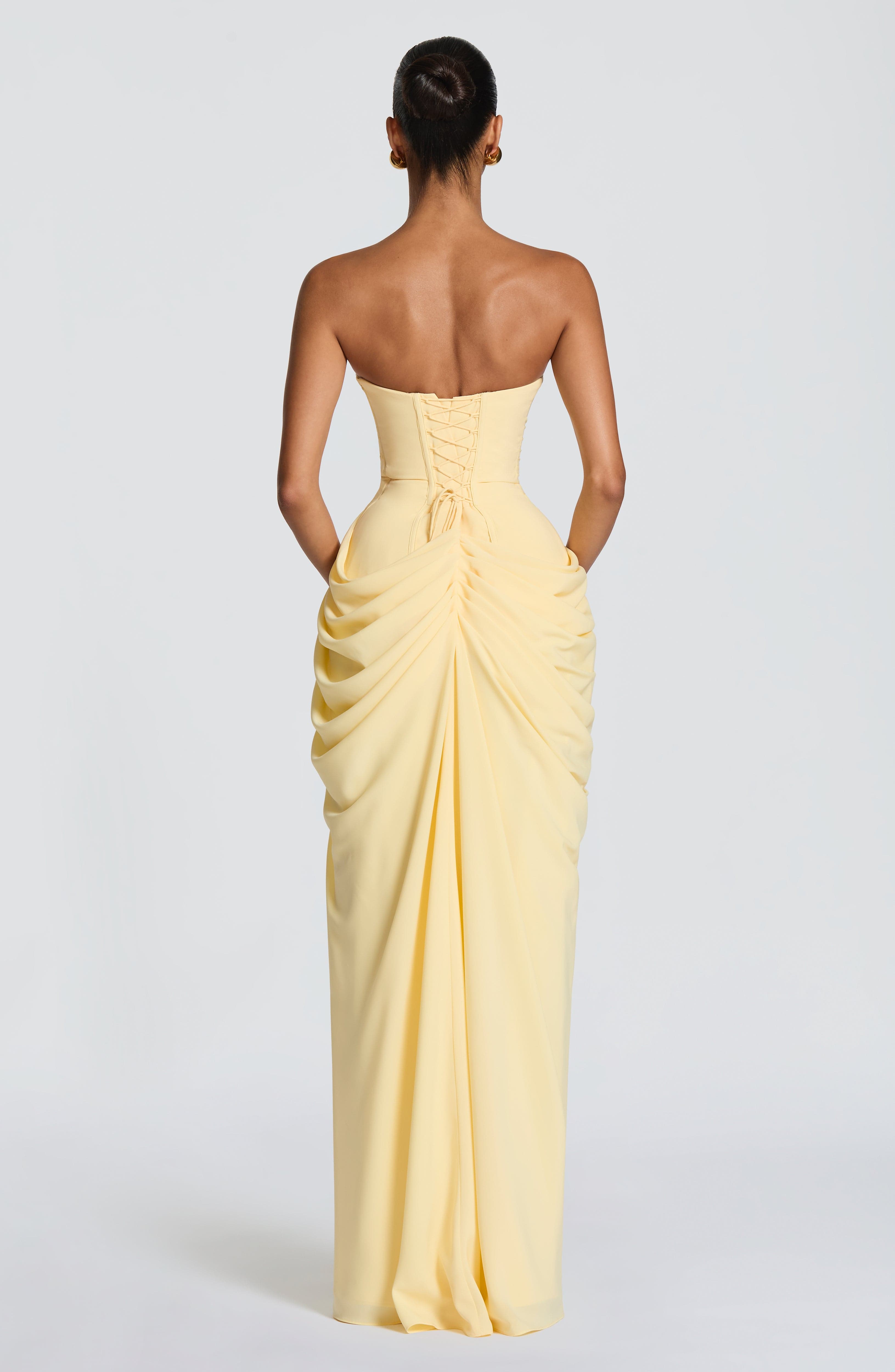 Cyra Draped Maxi