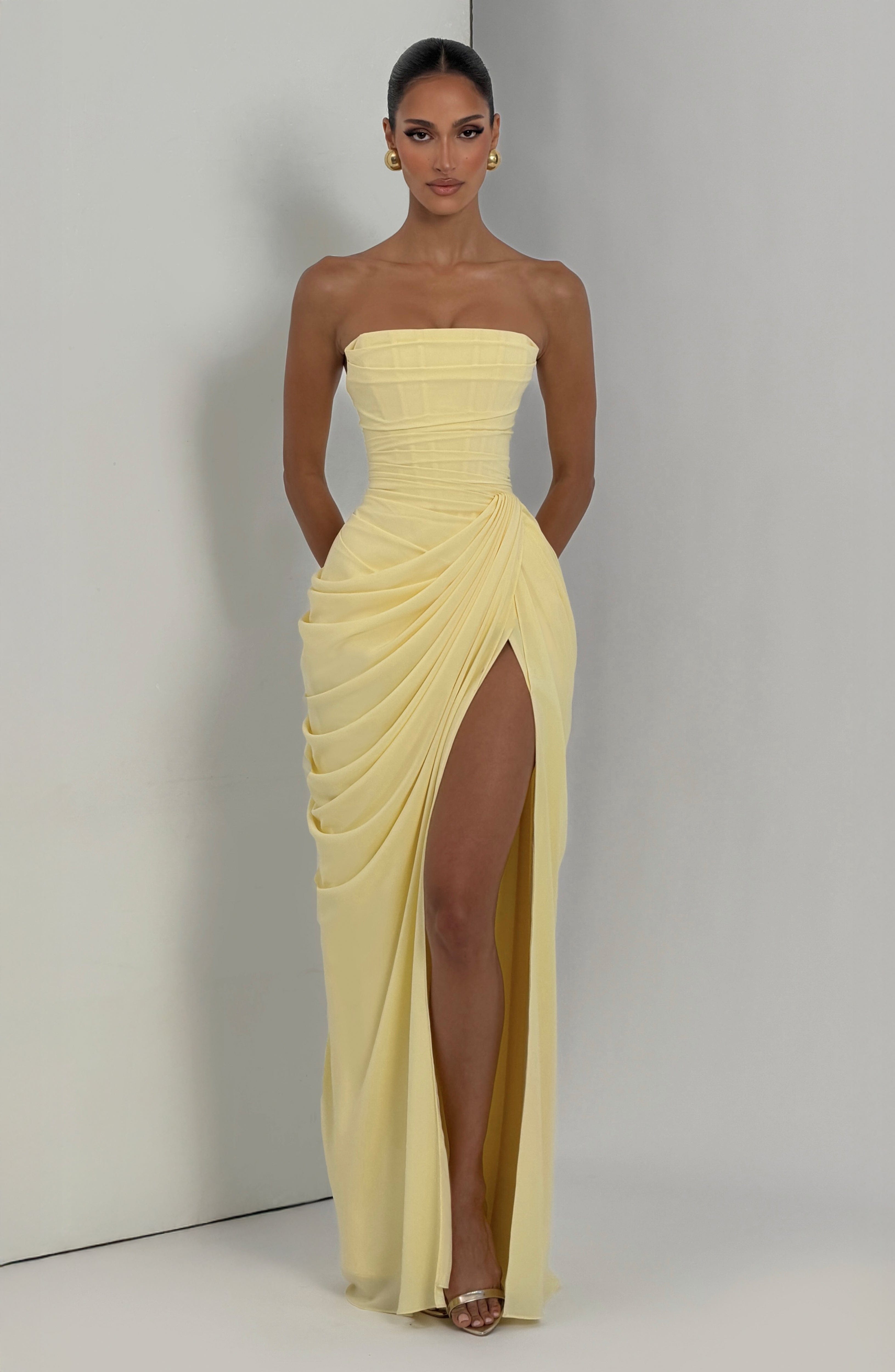 Cyra Draped Maxi