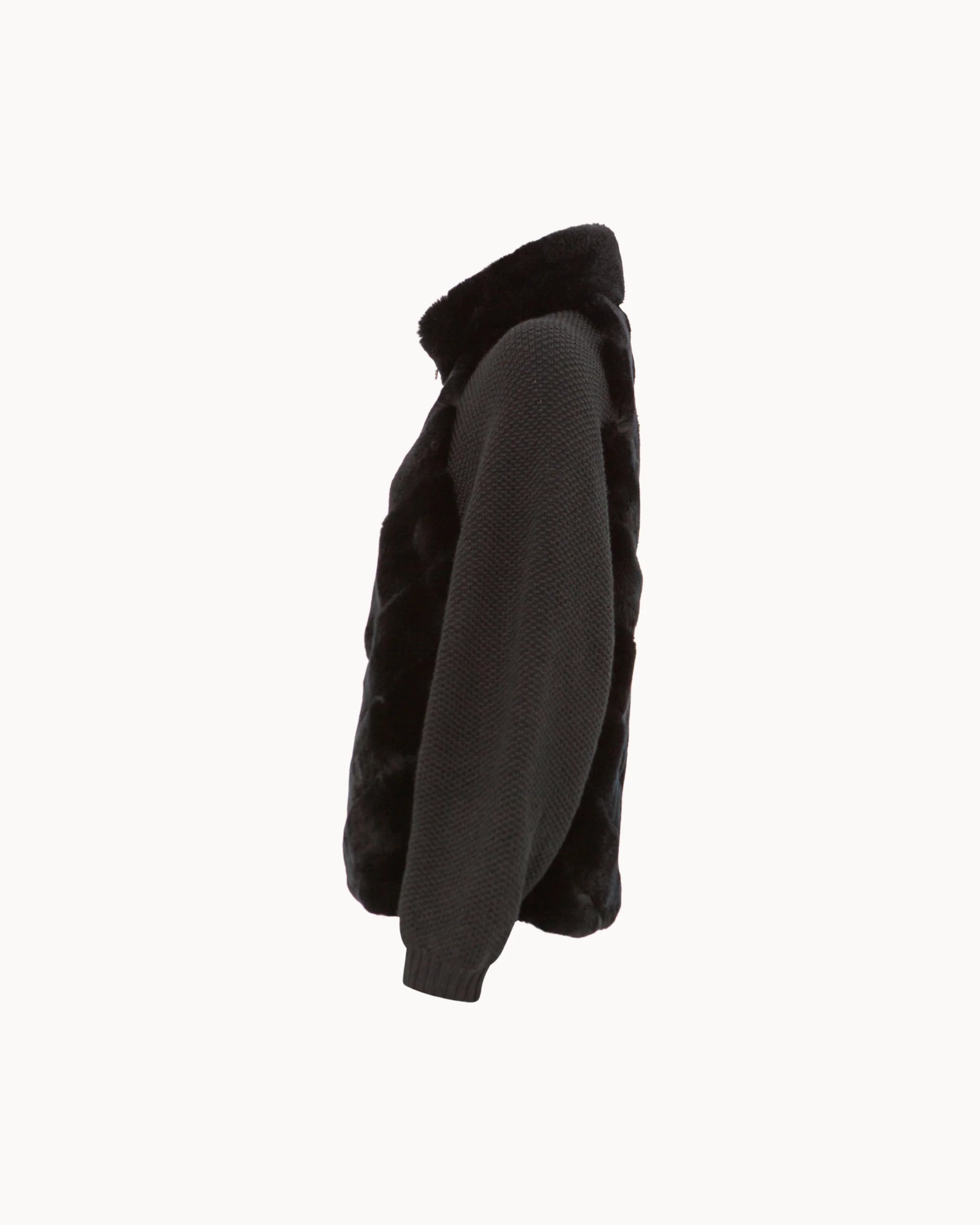 Cenya Fur Jacket - Frosted Greige