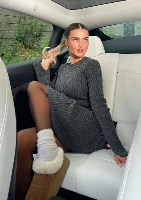 Eloise Dress - Smoke - FINAL SALE