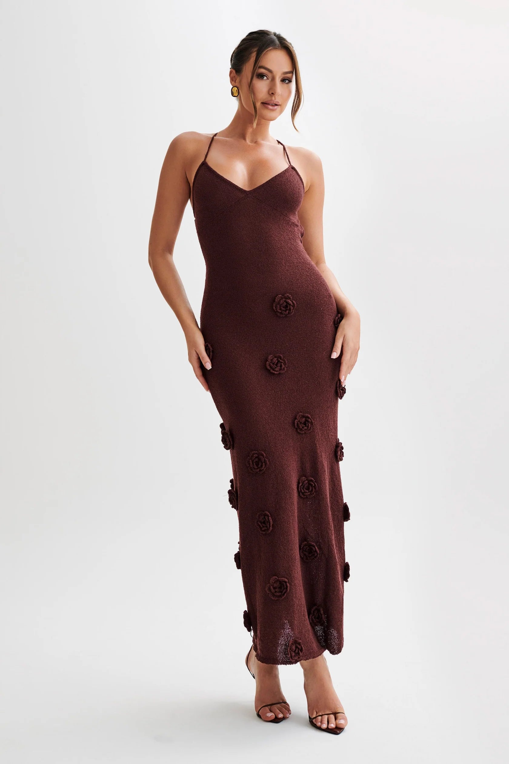 Suki Floral Knit Maxi