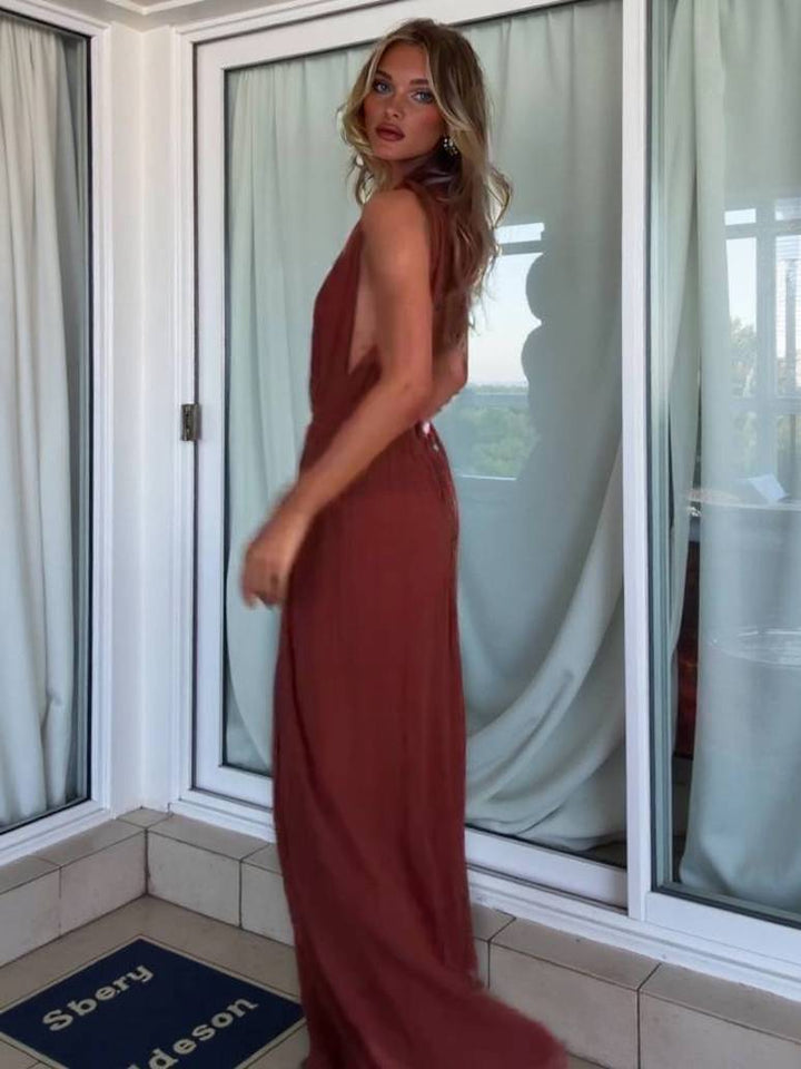 Aria Lace Up Jumpsuit