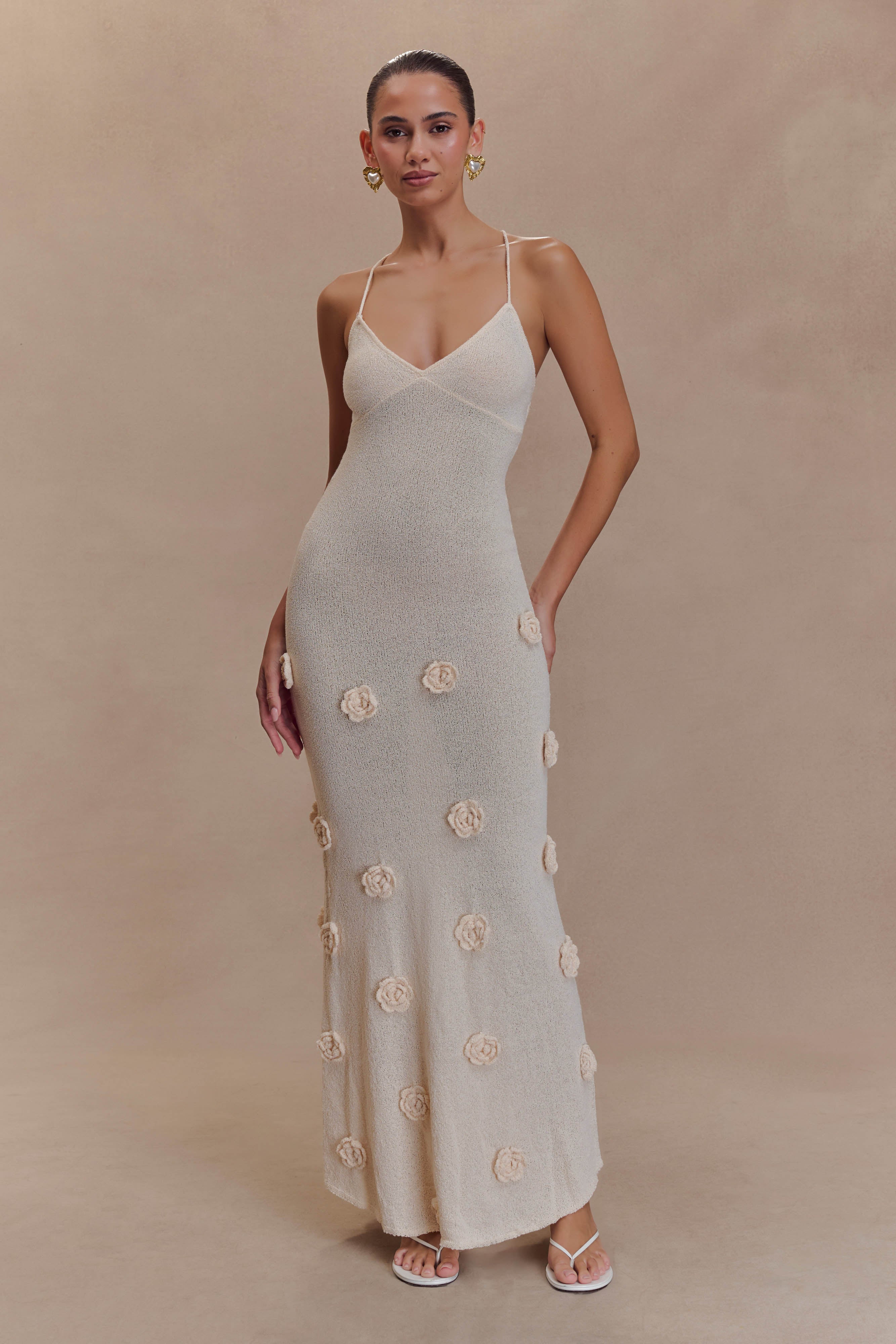 Suki Floral Knit Maxi