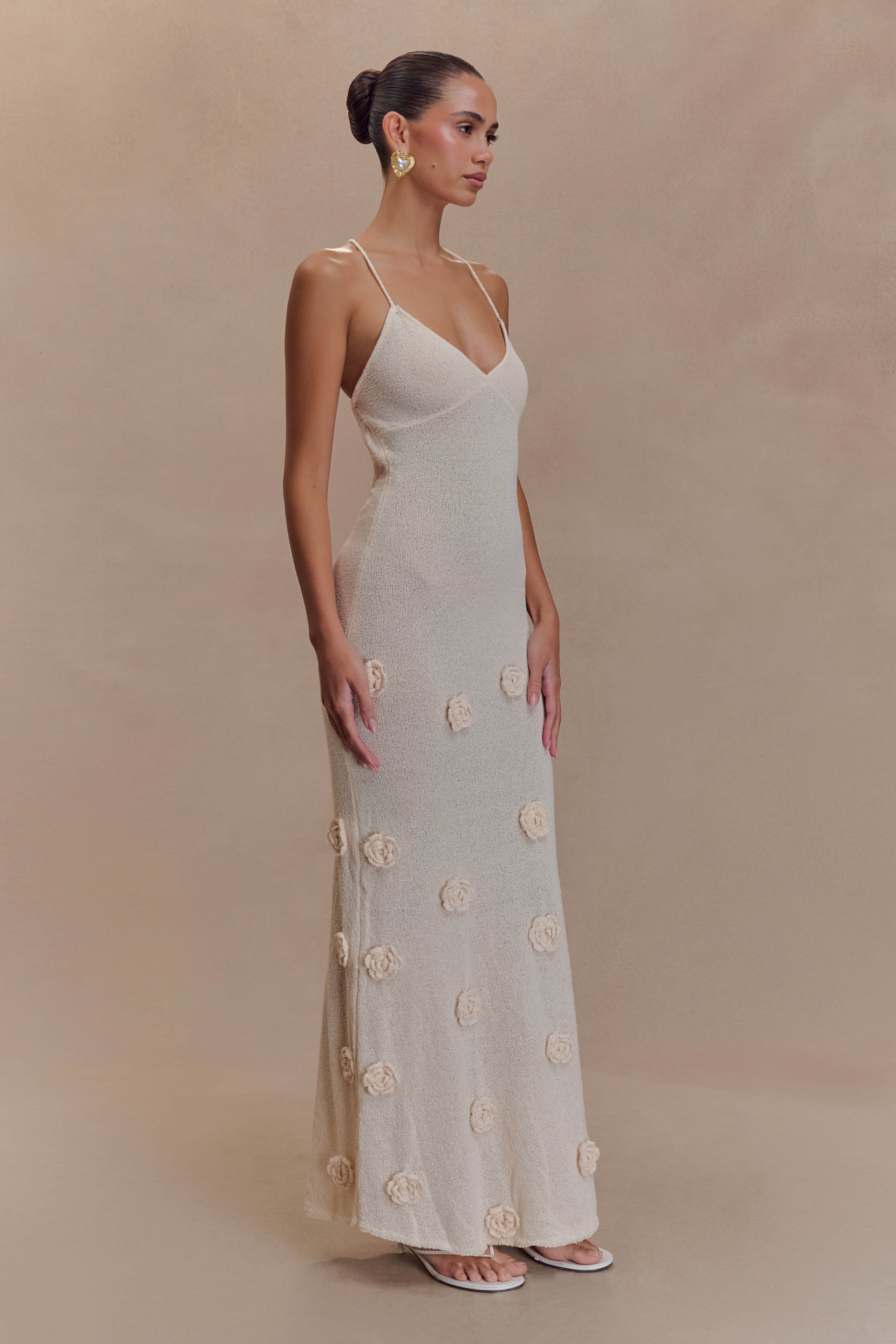 Suki Floral Knit Maxi