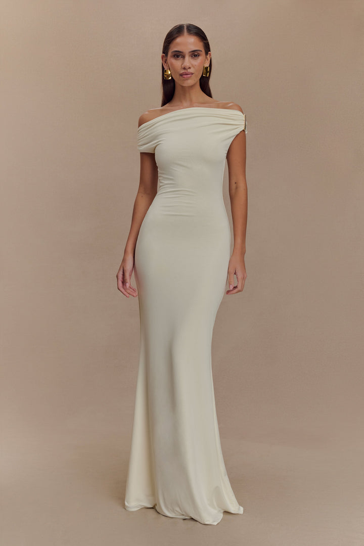 Kinsley Slinky Maxi Dress With Hardware