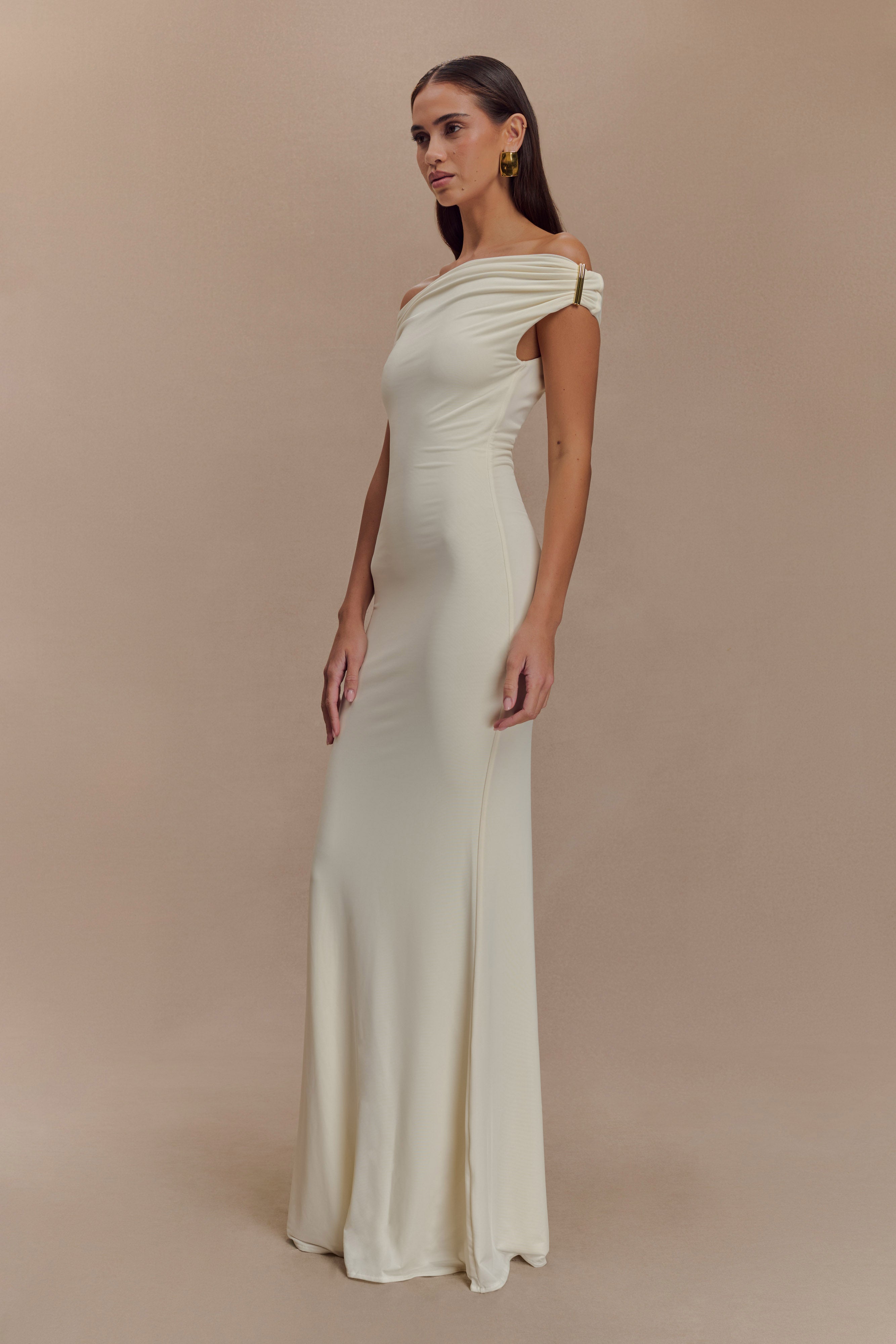 Kinsley Slinky Maxi Dress With Hardware