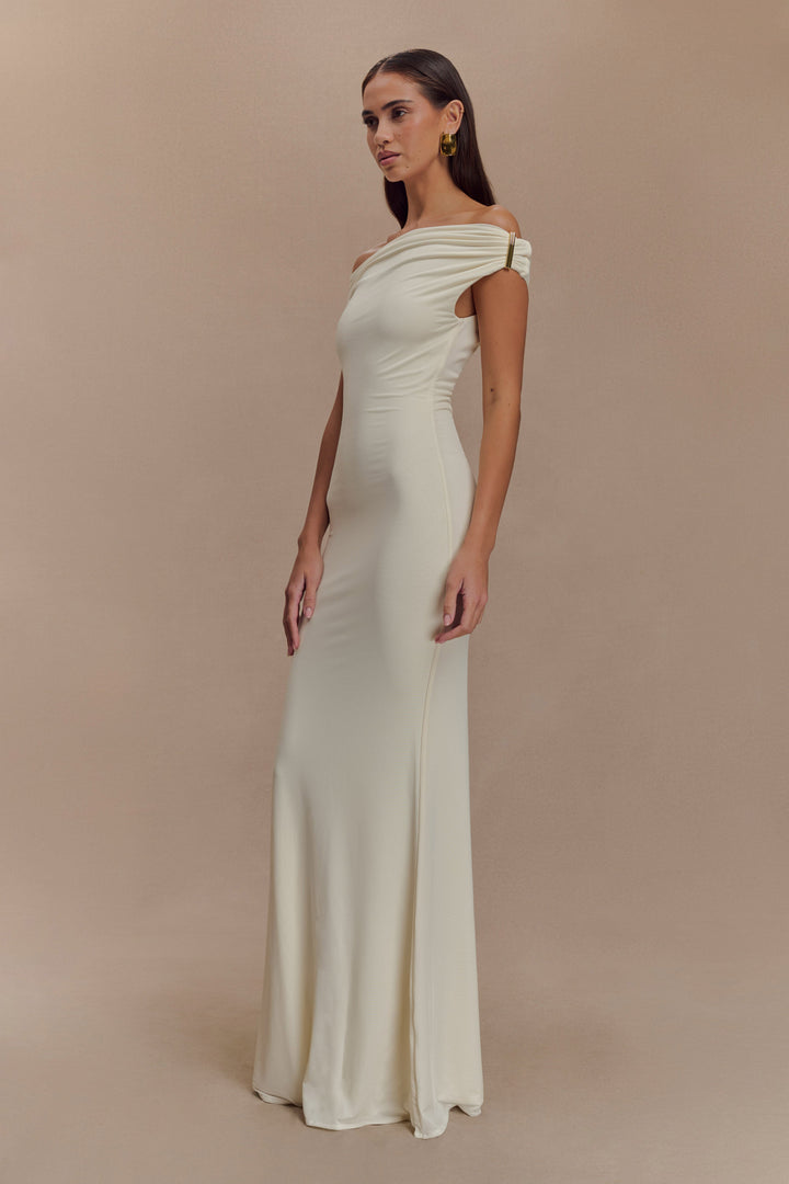 Kinsley Slinky Maxi Dress With Hardware
