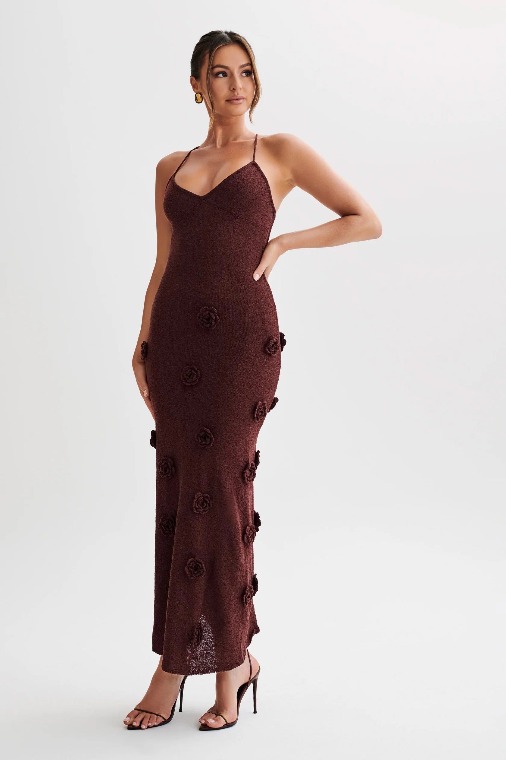 Suki Floral Knit Maxi