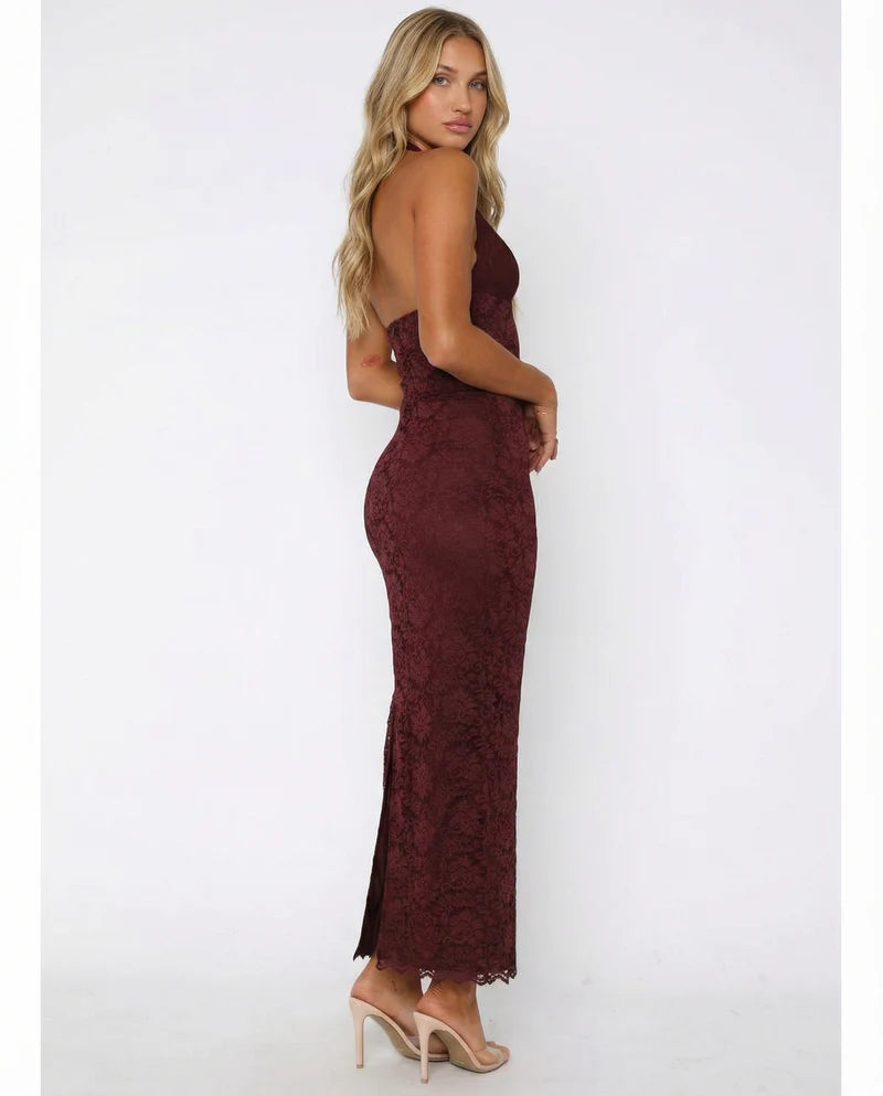 Destiny Lace Maxi Dress