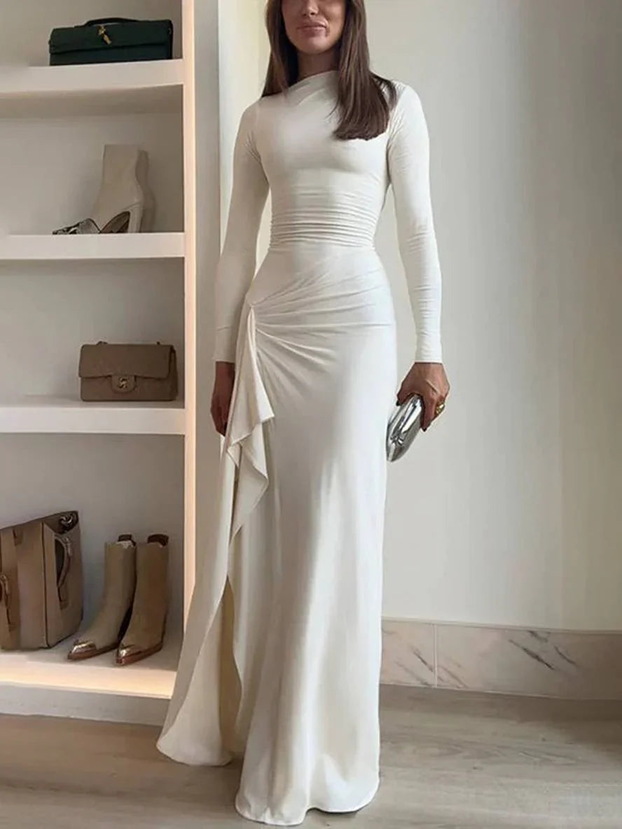 Nezo™ | Elegant dress with side slit