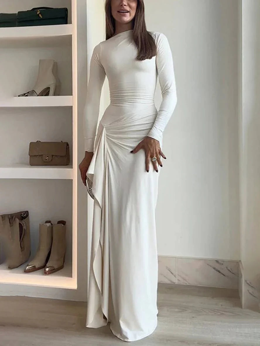 Nezo™ | Elegant dress with side slit