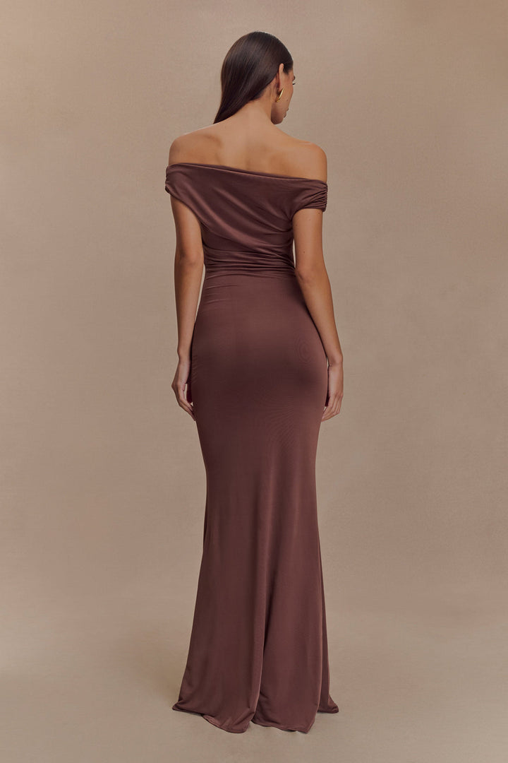Kinsley Slinky Maxi Dress With Hardware
