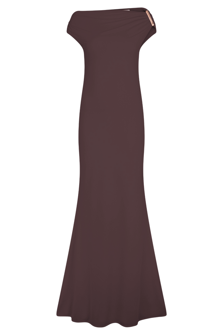 Kinsley Slinky Maxi Dress With Hardware