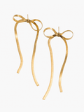 Eliana Bow Motif Earrings