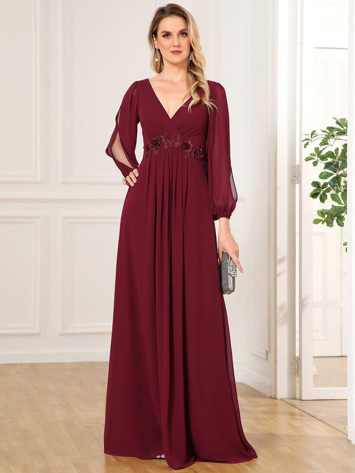 Seraphina Appliqué Maxi Dress
