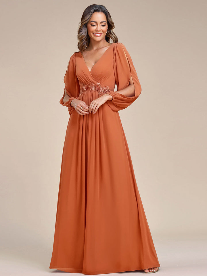 Seraphina Appliqué Maxi Dress