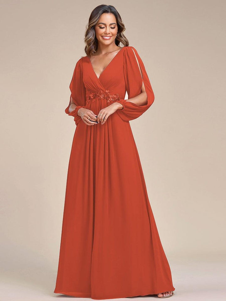 Seraphina Appliqué Maxi Dress