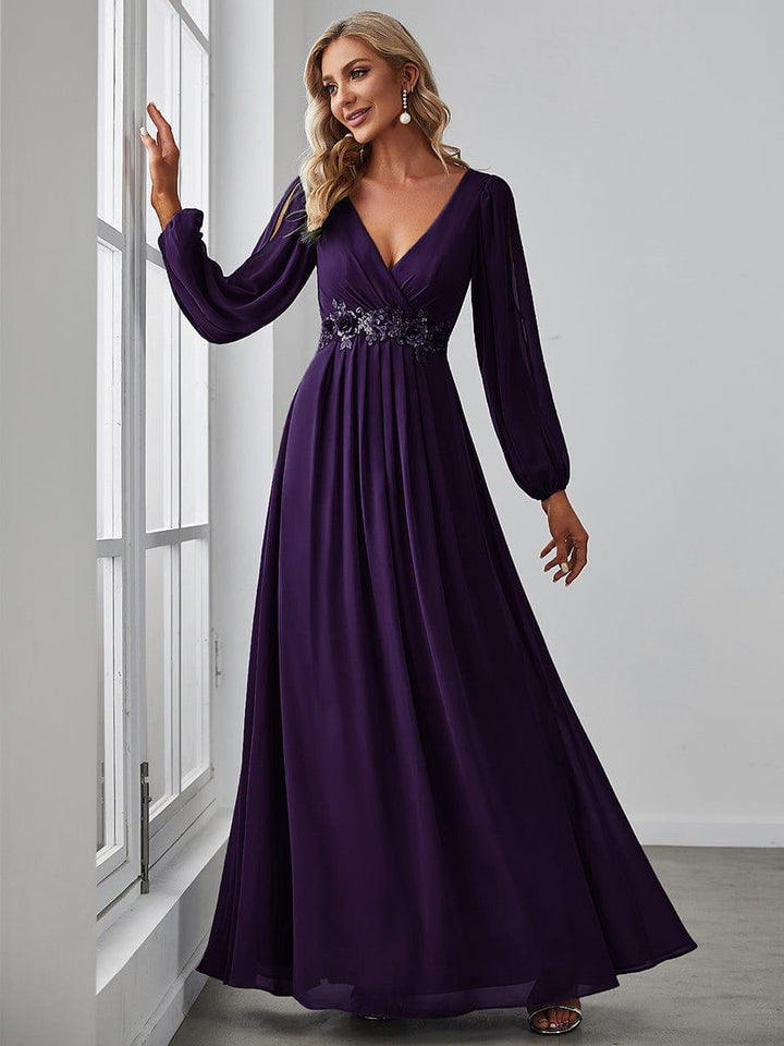 Seraphina Appliqué Maxi Dress