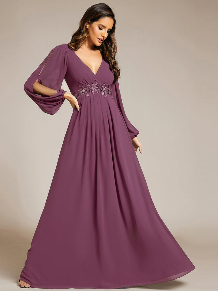 Seraphina Appliqué Maxi Dress