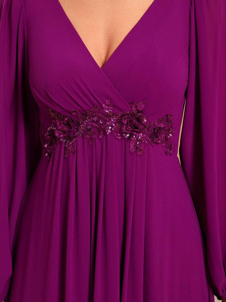 Seraphina Appliqué Maxi Dress