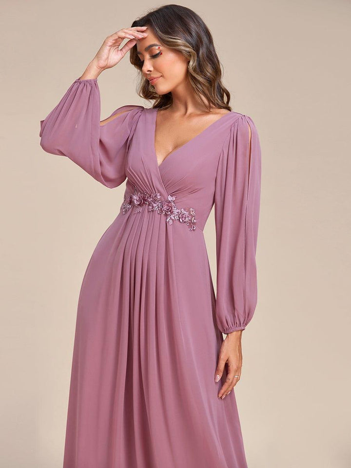 Seraphina Appliqué Maxi Dress