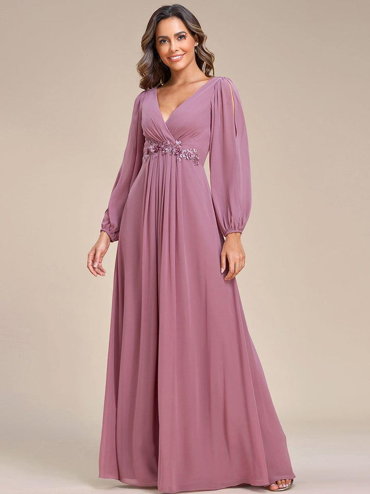 Seraphina Appliqué Maxi Dress