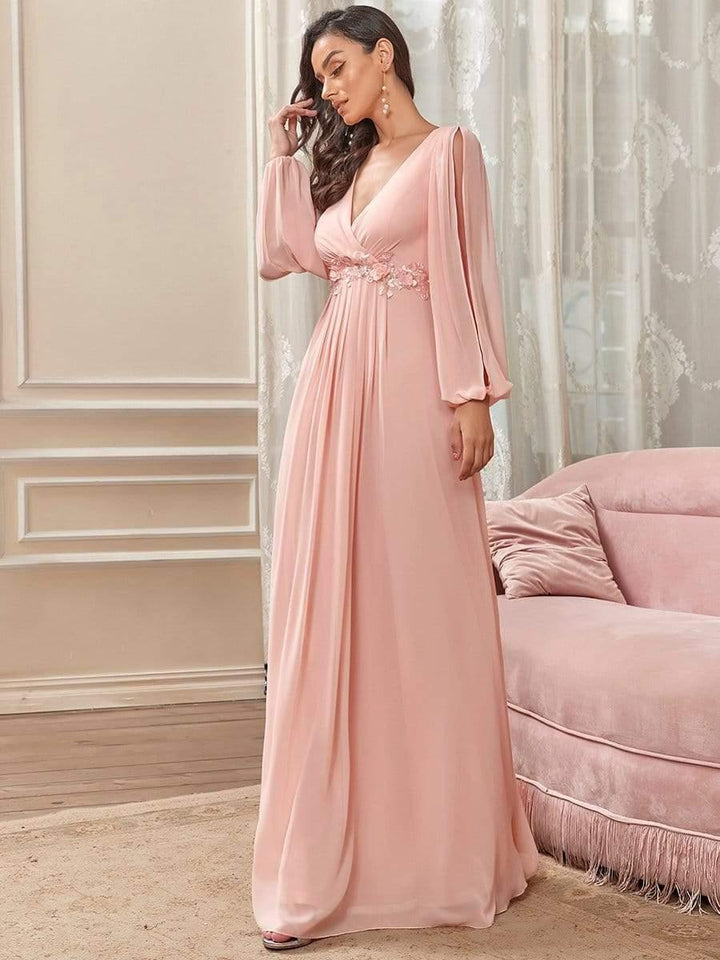 Seraphina Appliqué Maxi Dress
