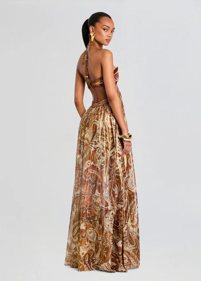 Naira Paisley Maxi