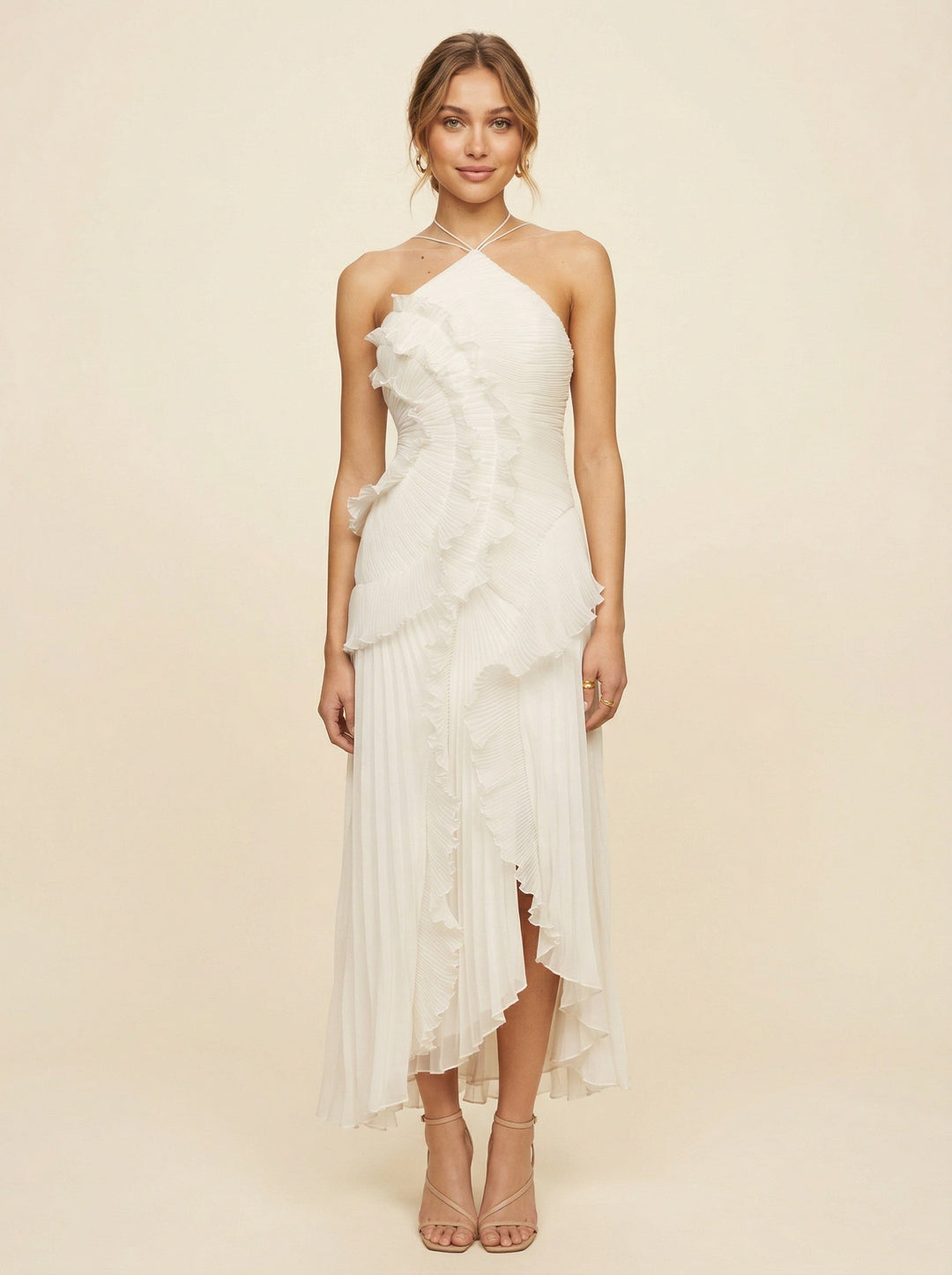 Elisia Pleated Maxi