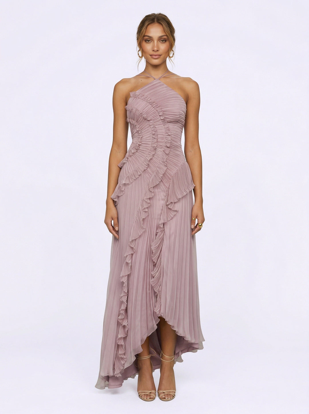 Elisia Pleated Maxi