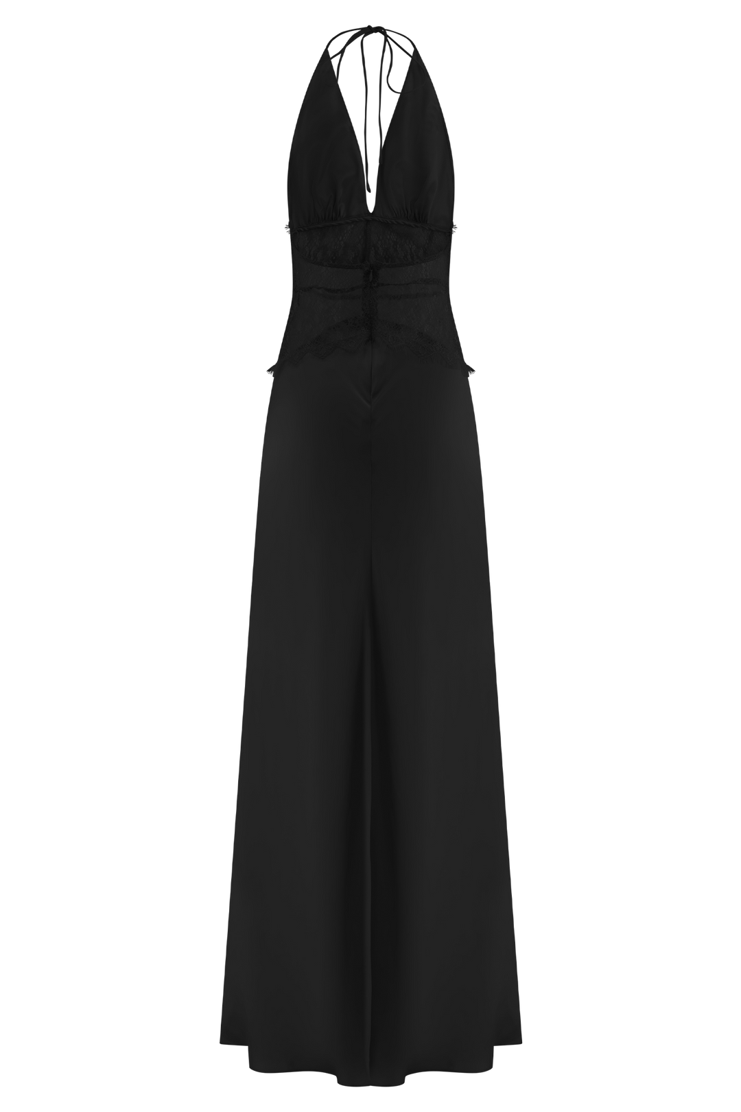 Andrea | Lace Satin Dress