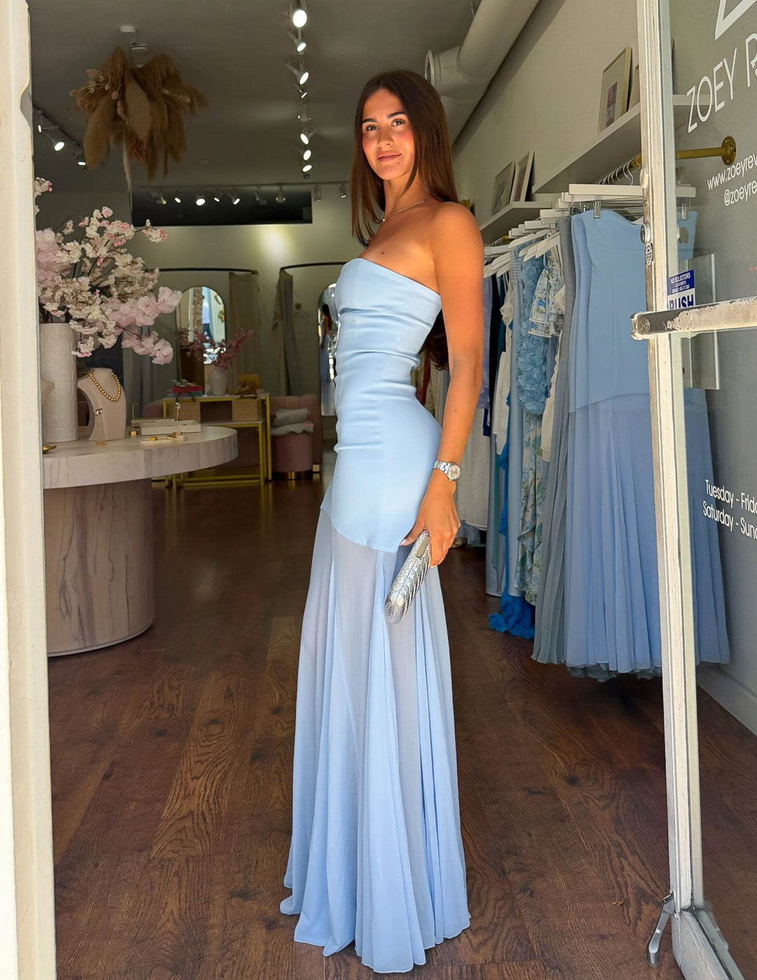 Seraphina Maxi - Sky Blue