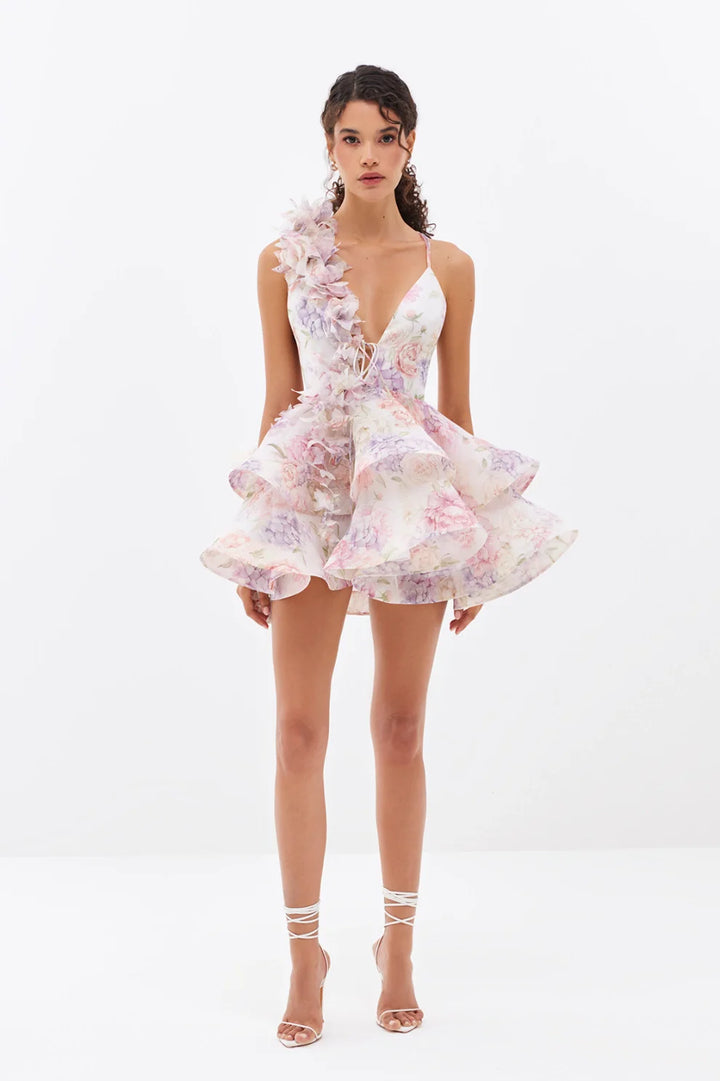 Arabella | Petal Mini Dress
