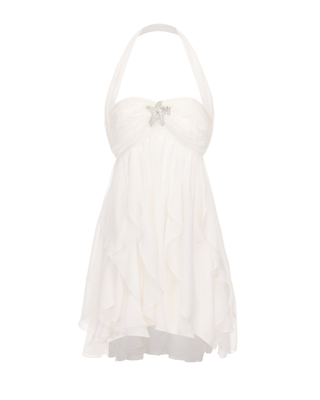 Talia | Floral Halter Mini Dress
