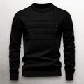 Sullivan Grid-Knit Cotton Sweater