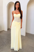 Gabrielle Mesh Maxi Dress