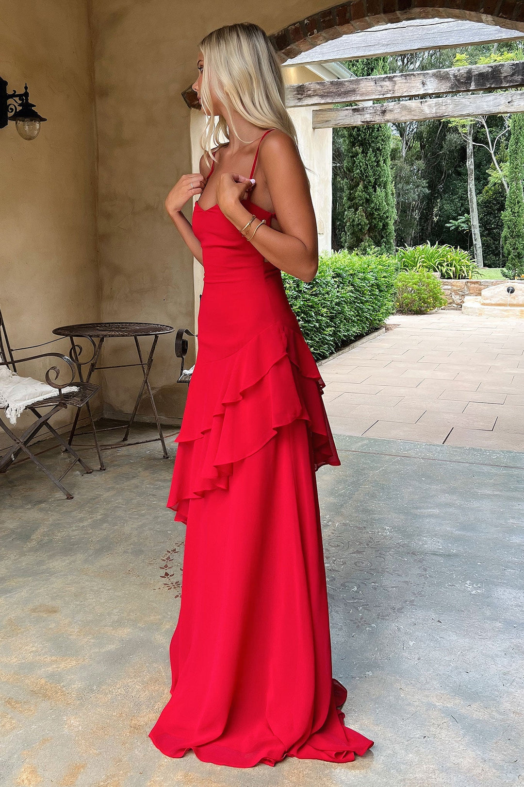Anais Ruffle Maxi