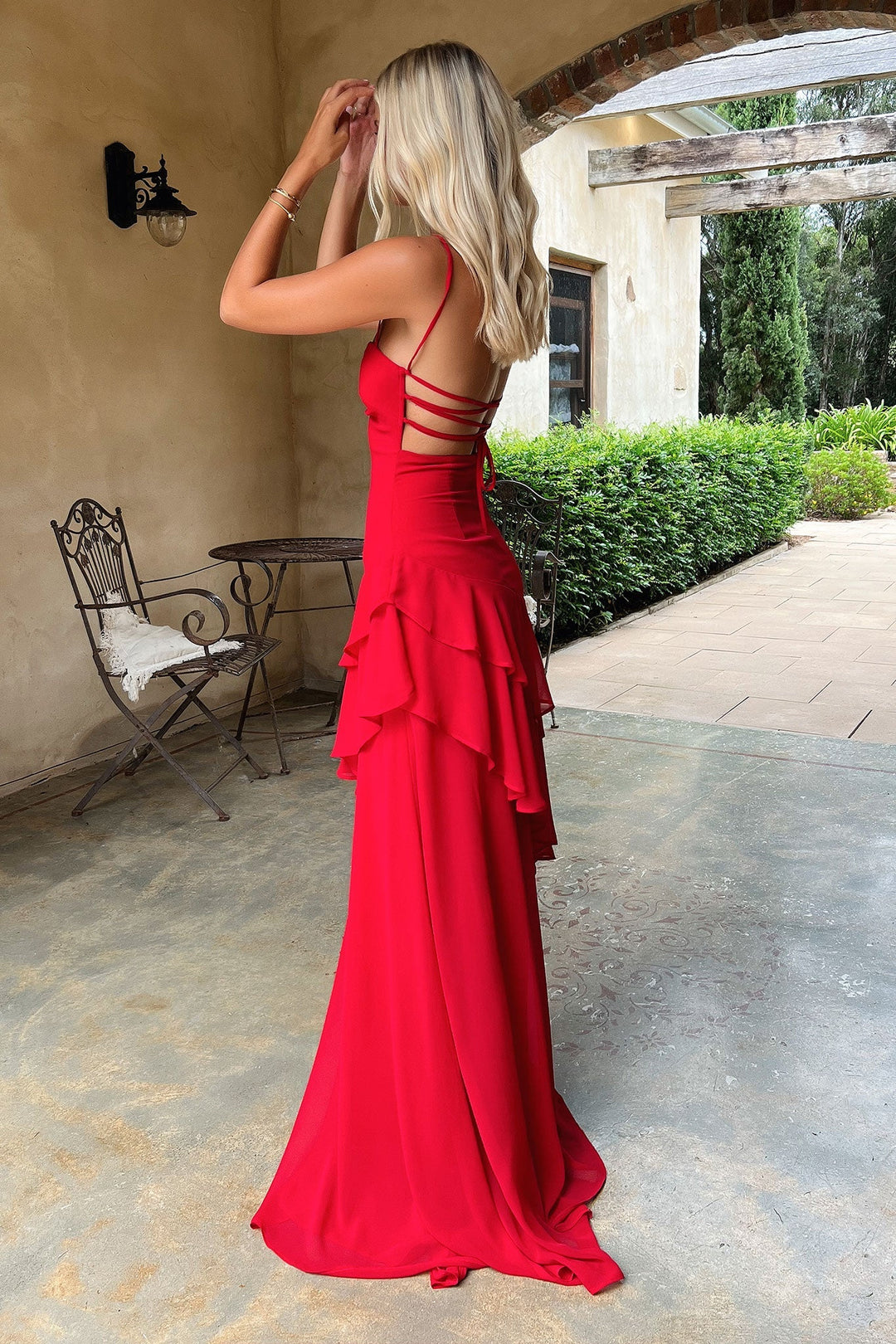 Anais Ruffle Maxi