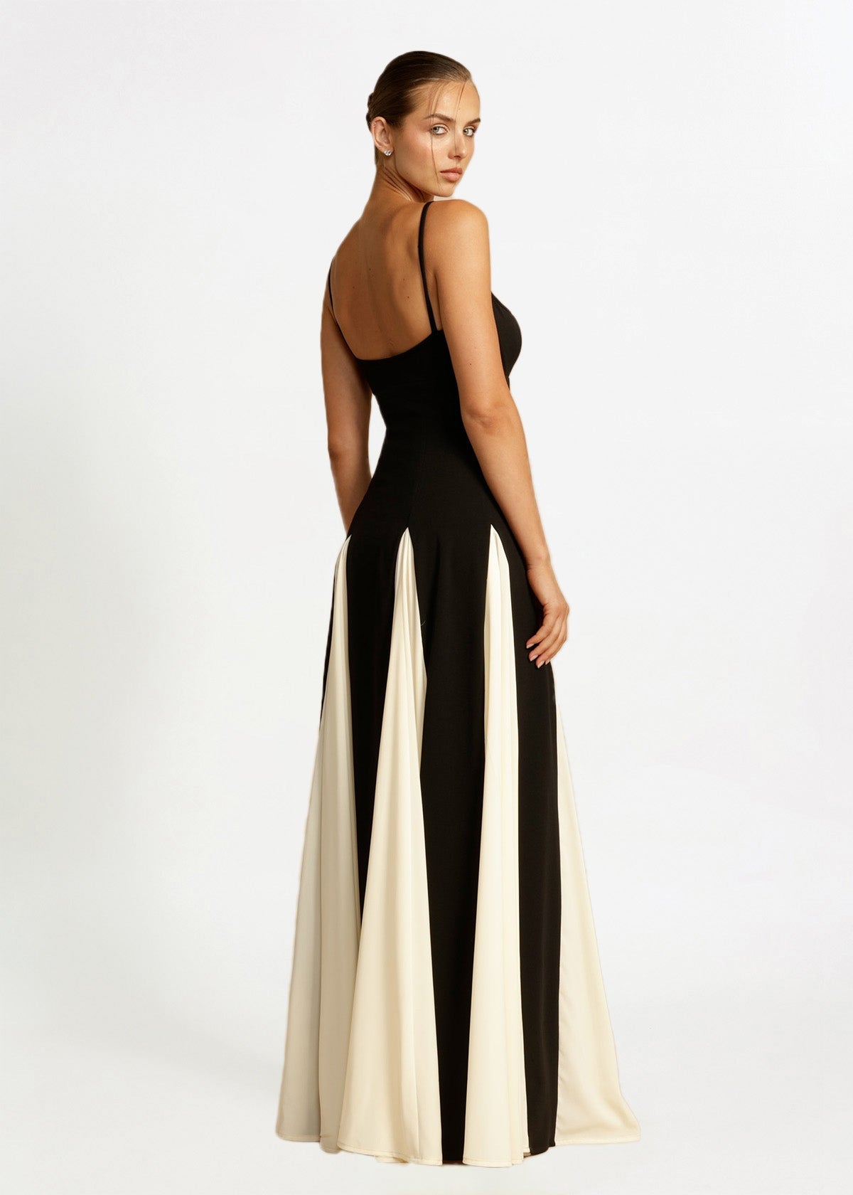 Celestia Satin Maxi