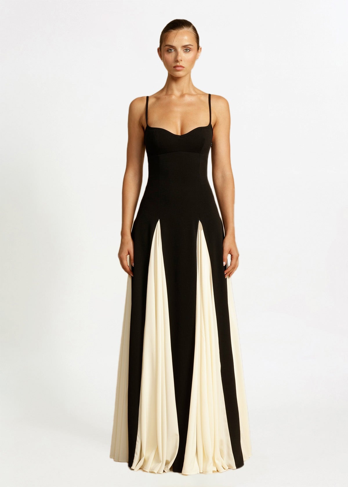 Celestia Satin Maxi